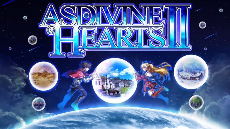 Official cover for Asdivine Hearts II on PlayStation