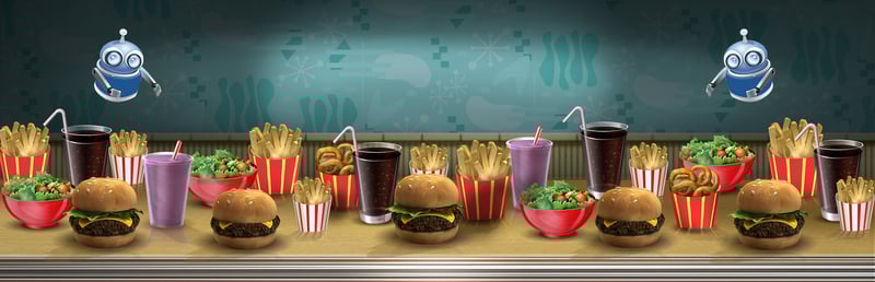 Official cover for Burger Shop on Steam