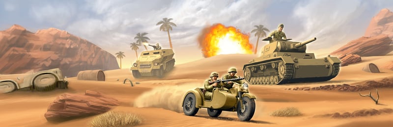 Official cover for 1943 Deadly Desert on Steam