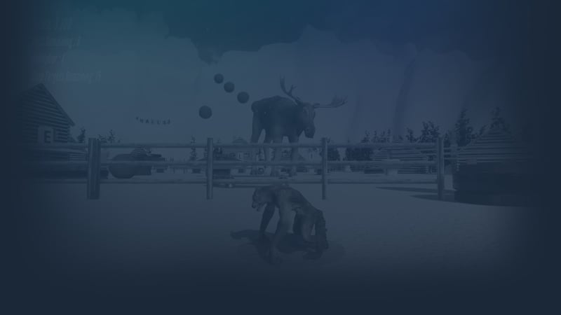 Official cover for Wolf Balls: The Game on Steam