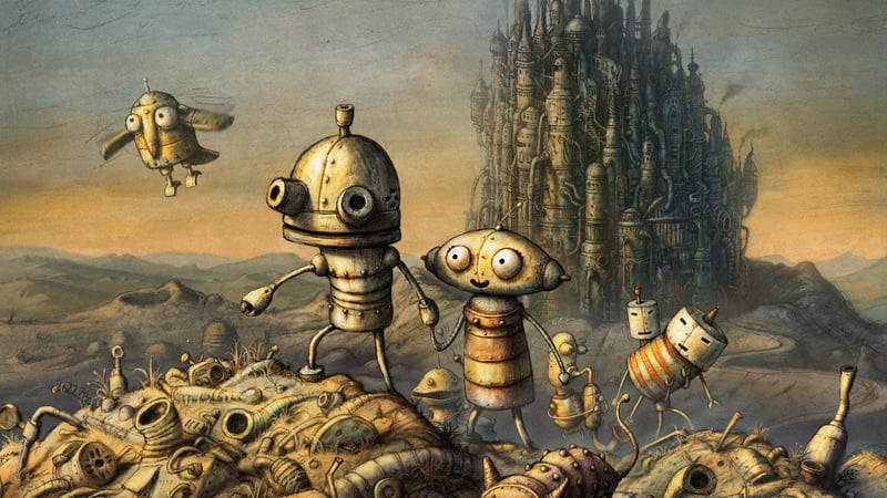 Official cover for Machinarium on PlayStation