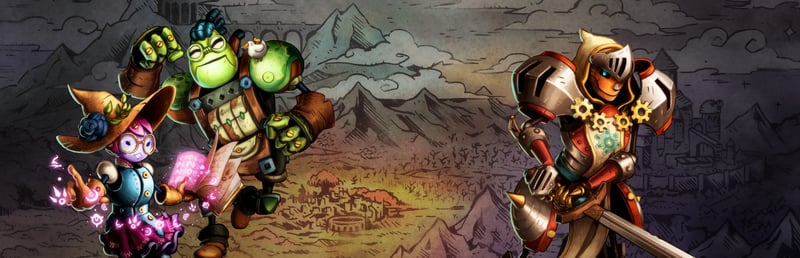 Official cover for SteamWorld Quest: Hand of Gilgamech on Steam