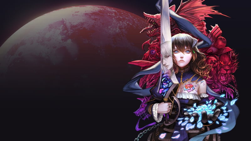 Official cover for Bloodstained: Ritual of the Night on PlayStation