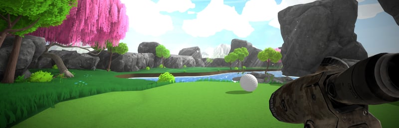 Official cover for Nice Shot! The Gun Golfing Game on Steam