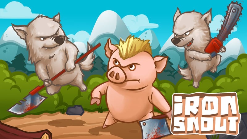 Official cover for Iron Snout on PlayStation
