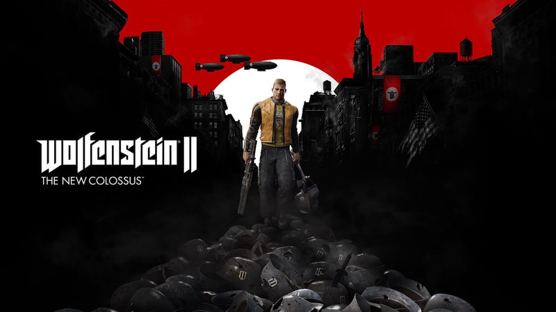 Official cover for Wolfenstein II: The New Colossus on XBOX