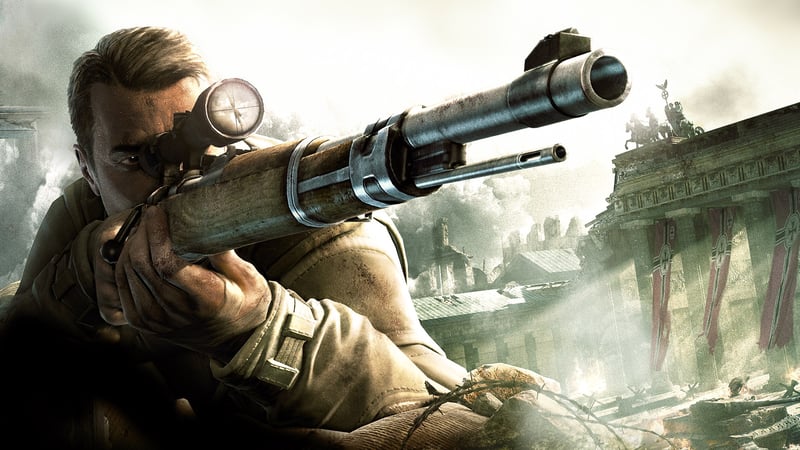 Official cover for Sniper Elite V2 Remastered on XBOX