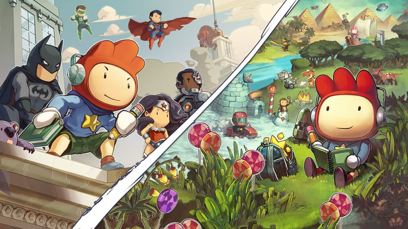 Official cover for Scribblenauts Mega Pack on XBOX