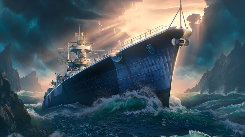 Official cover for World of Warships: Legends on PlayStation