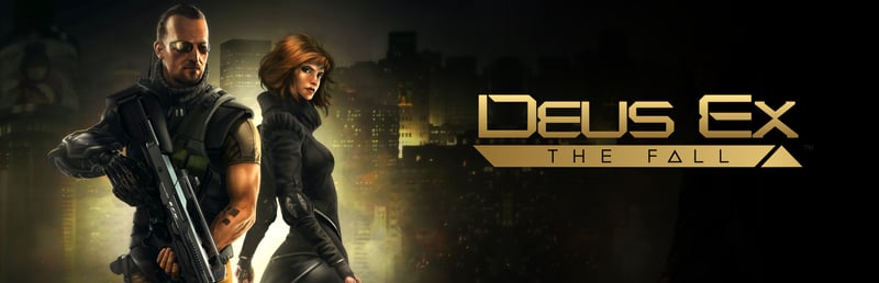 Official cover for Deus Ex: The Fall on Steam