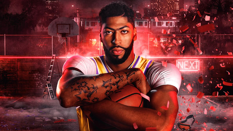 Official cover for NBA 2K20 on XBOX