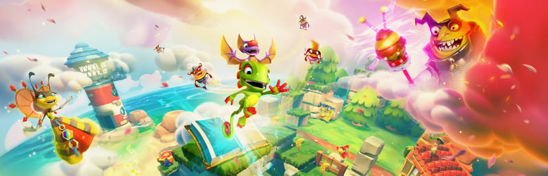 Official cover for Yooka-Laylee and the Impossible Lair on Steam