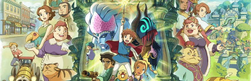 Official cover for Ni no Kuni Wrath of the White Witch™ Remastered on Steam
