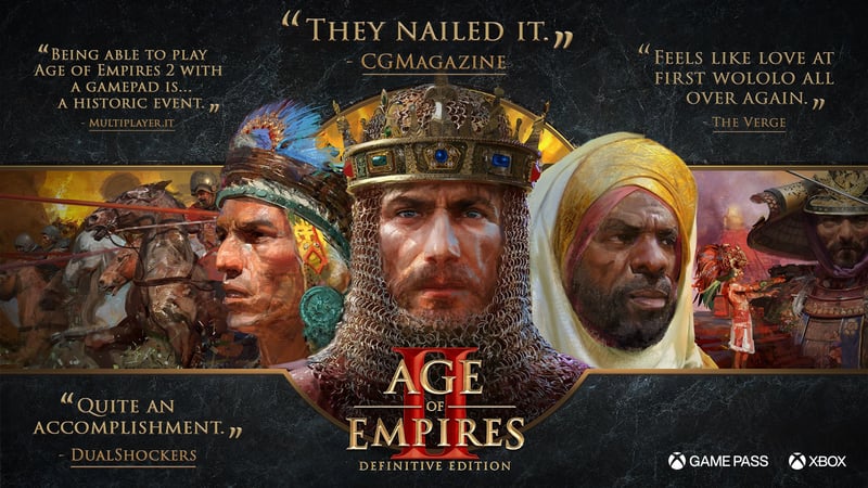Official cover for Age of Empires II: Definitive Edition on XBOX