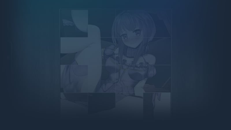 Official cover for Otaku Puzzle on Steam