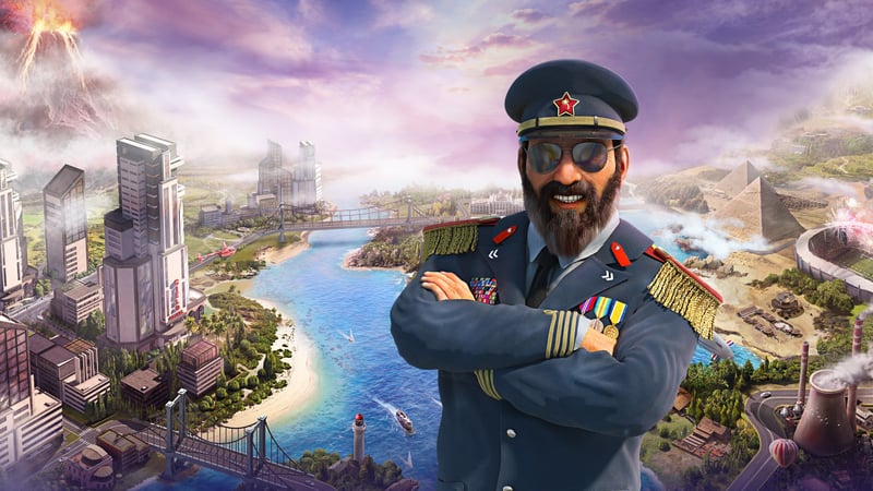 Official cover for Tropico 6 on PlayStation