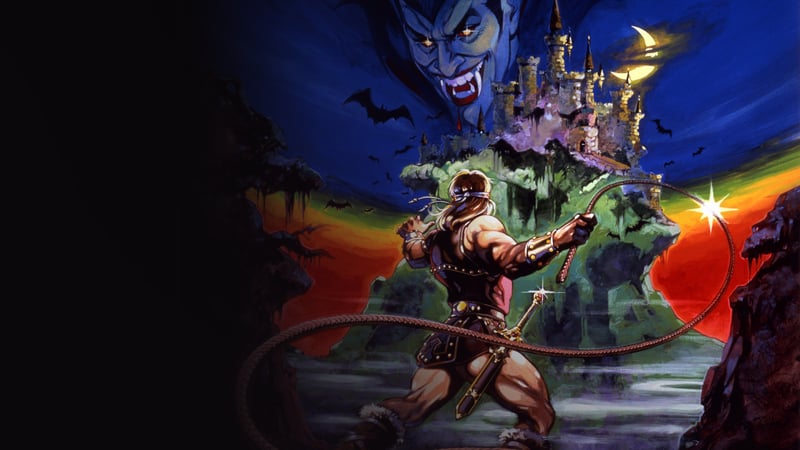 Official cover for Castlevania Anniversary Collection on PlayStation