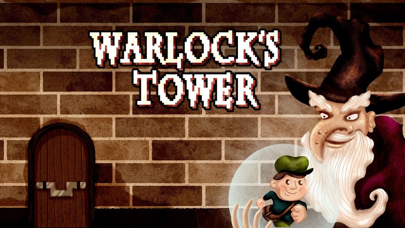 Official cover for Warlock's Tower on PlayStation