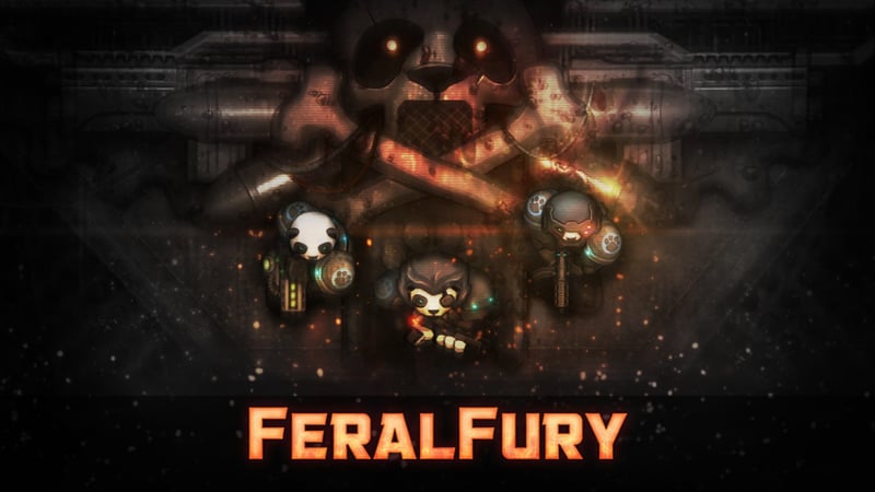 Official cover for Feral Fury on PlayStation
