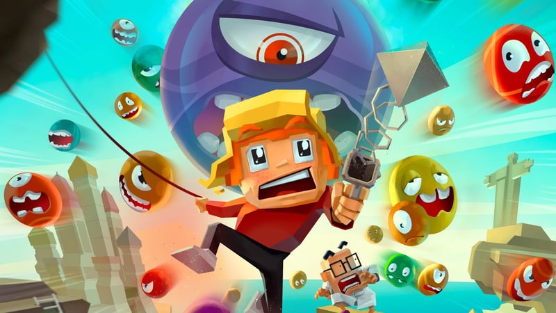 Official cover for Spheroids Trophy Set on PlayStation