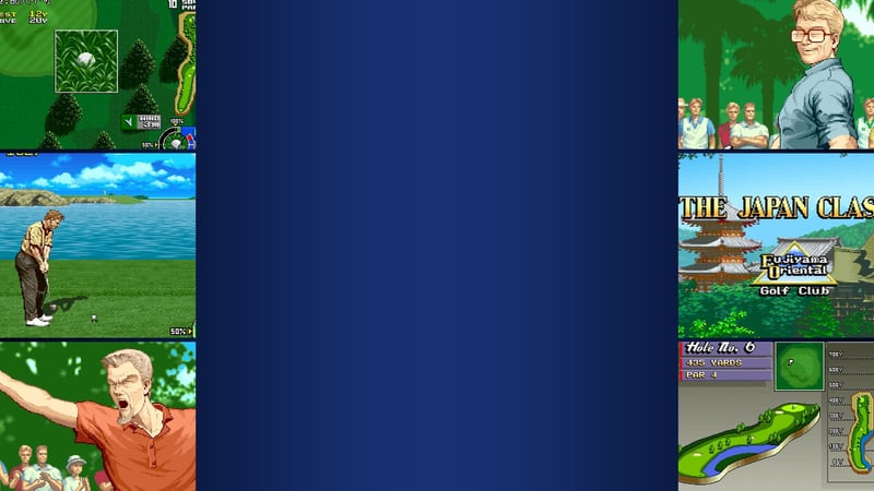 Official cover for ACA NEOGEO BIG TOURNAMENT GOLF on PlayStation