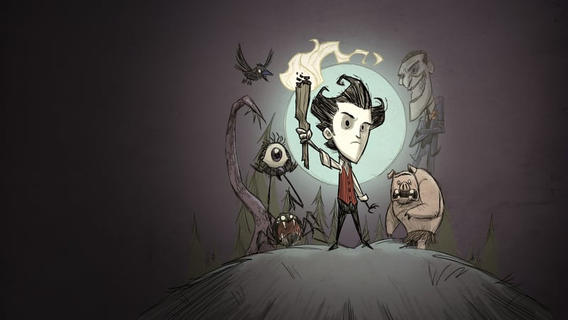 Official cover for Don't Starve: Console Edition on PlayStation