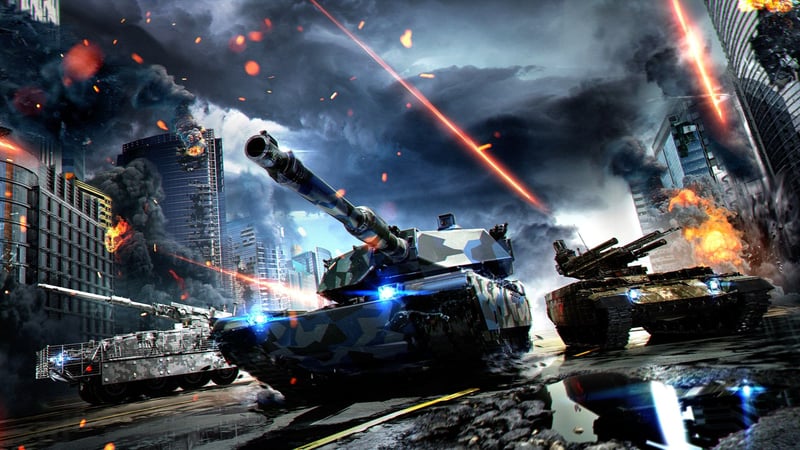 Official cover for Armored Warfare on PlayStation