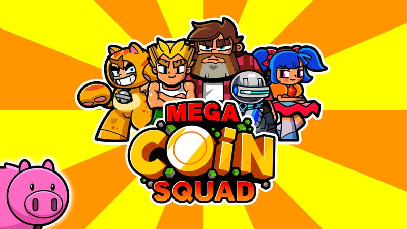 Official cover for Mega Coin Squad on PlayStation