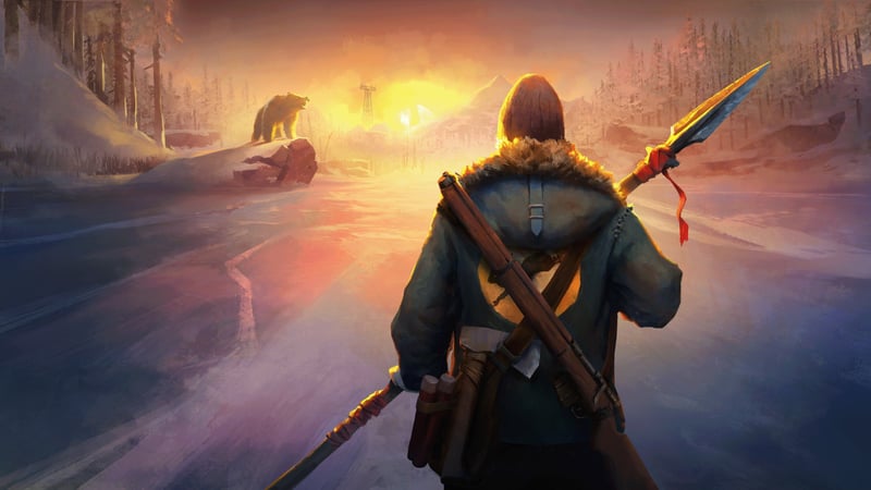 Official cover for The Long Dark on PlayStation