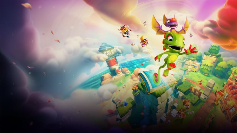 Official cover for Yooka-Laylee and the Impossible Lair on PlayStation