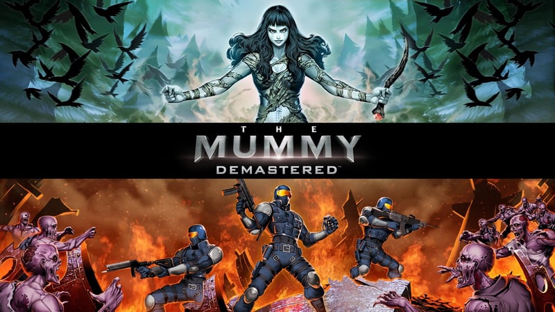 Official cover for The Mummy Demastered on PlayStation