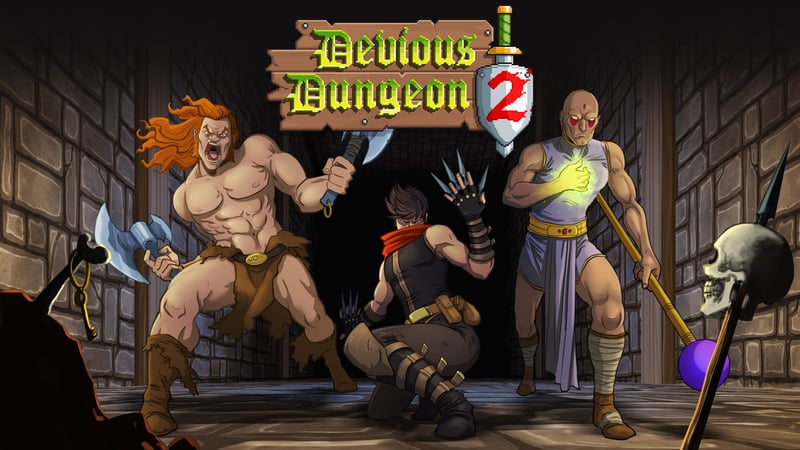 Official cover for Devious Dungeon 2 on PlayStation