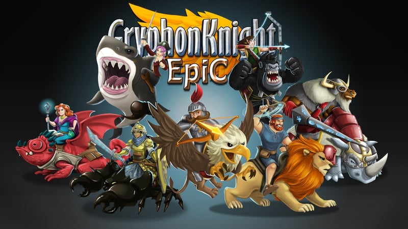 Official cover for Gryphon Knight Epic on PlayStation