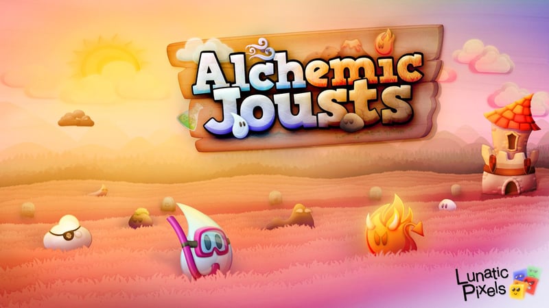 Official cover for Alchemic Jousts on PlayStation