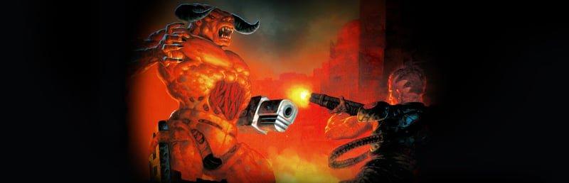 Official cover for DOOM II: Hell on Earth on Steam