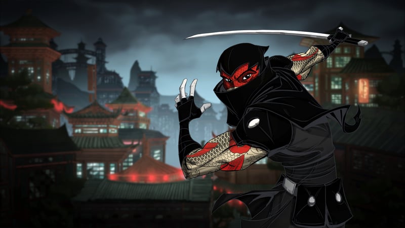 Official cover for Mark of the Ninja: Remastered on PlayStation