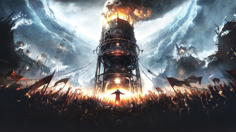 Official cover for Frostpunk on PlayStation
