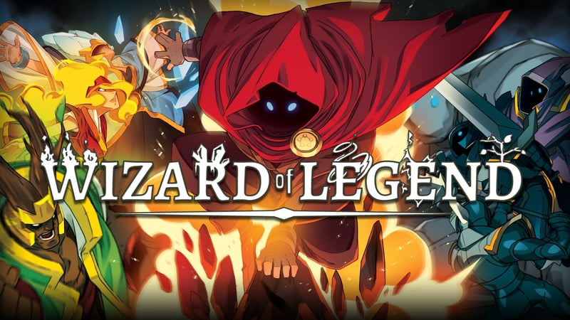 Official cover for Wizard of Legend on PlayStation