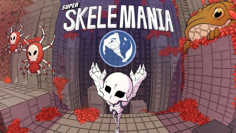 Official cover for Super Skelemania on PlayStation