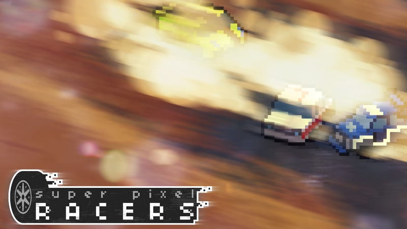 Official cover for Super Pixel Racers on PlayStation