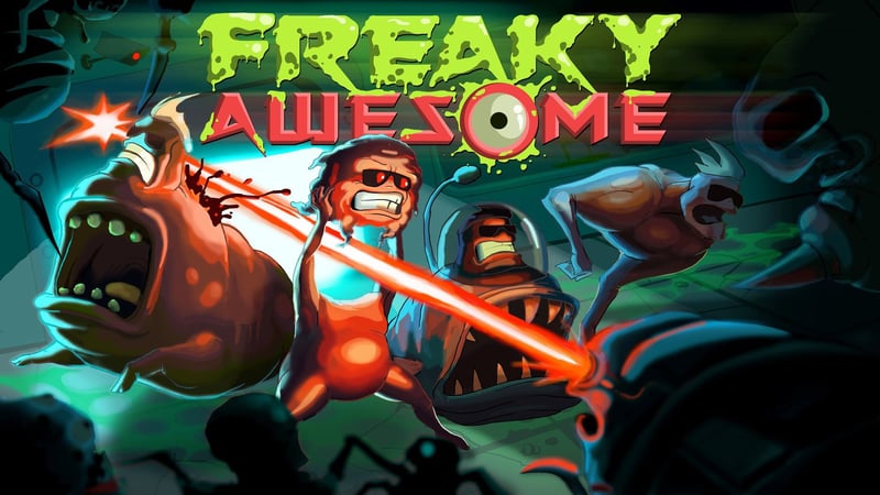 Official cover for Freaky Awesome on PlayStation