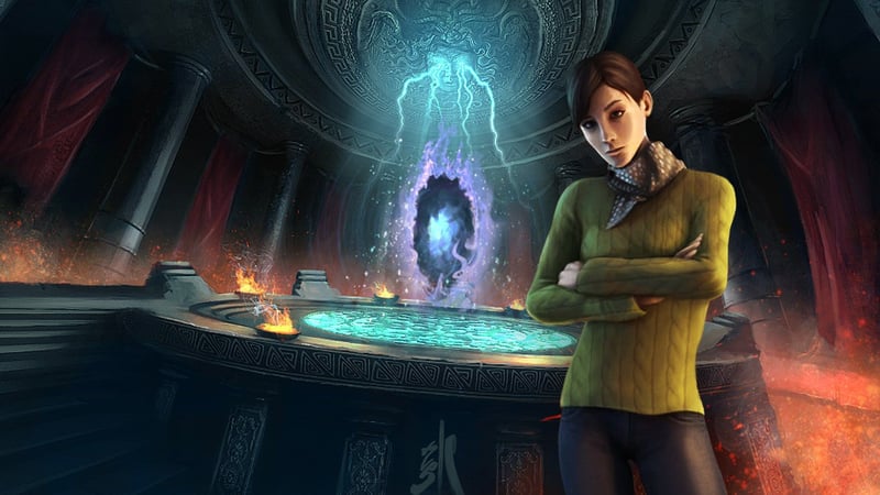 Official cover for Portal of Evil: Stolen Runes on PlayStation