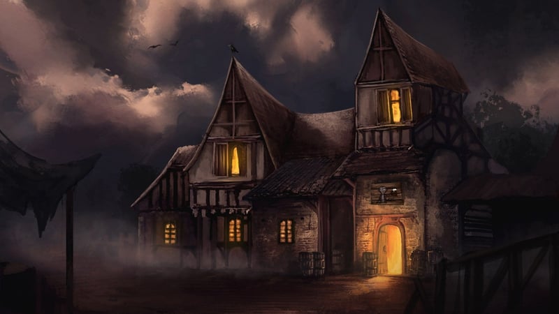 Official cover for Heroes of the Monkey Tavern on PlayStation