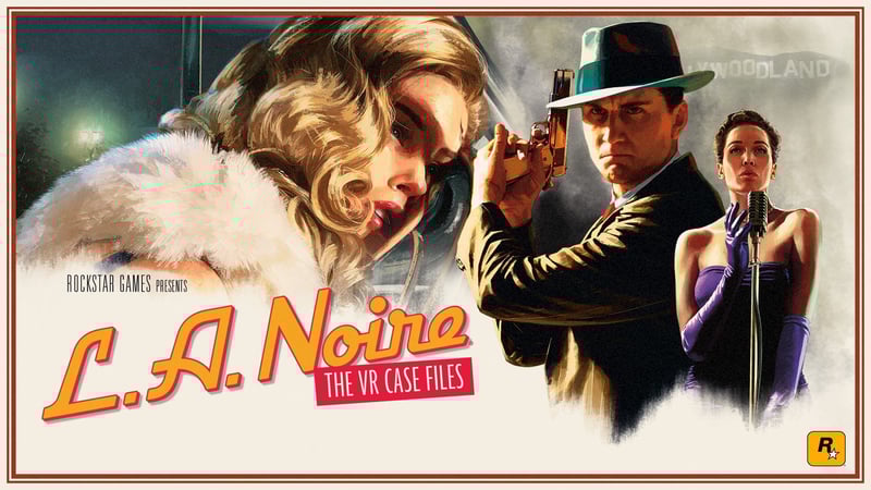 Official cover for L.A. Noire: The VR Case Files on PlayStation