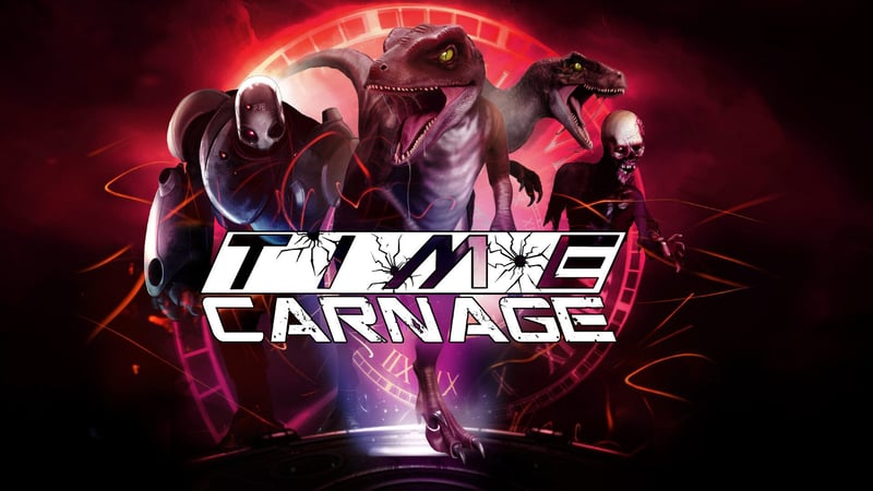 Official cover for Time Carnage on PlayStation