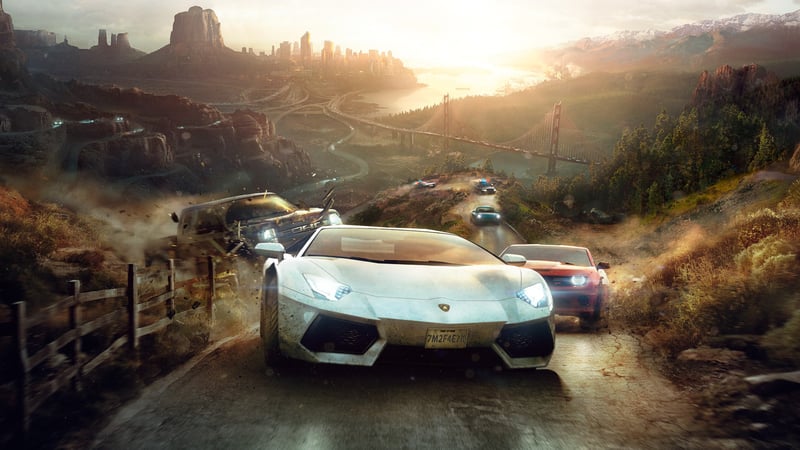 Official cover for The Crew on XBOX