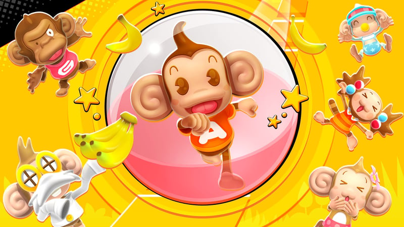 Official cover for Super Monkey Ball Banana Blitz HD on XBOX