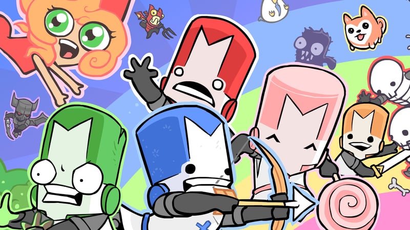 Official cover for Castle Crashers Remastered on XBOX
