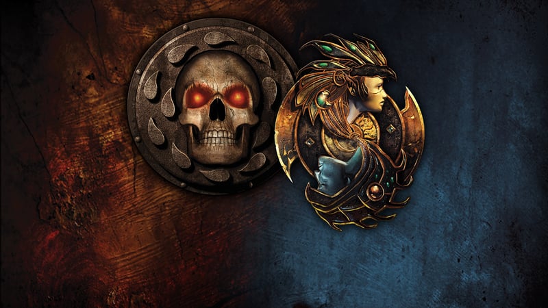 Official cover for Baldur's Gate and Baldur's Gate II: Enhanced Editions on XBOX