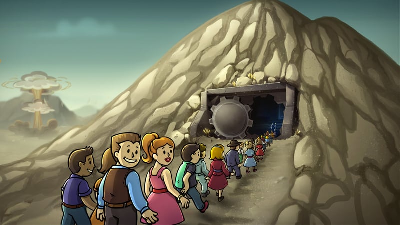 Official cover for Fallout Shelter Trophy Set on PlayStation